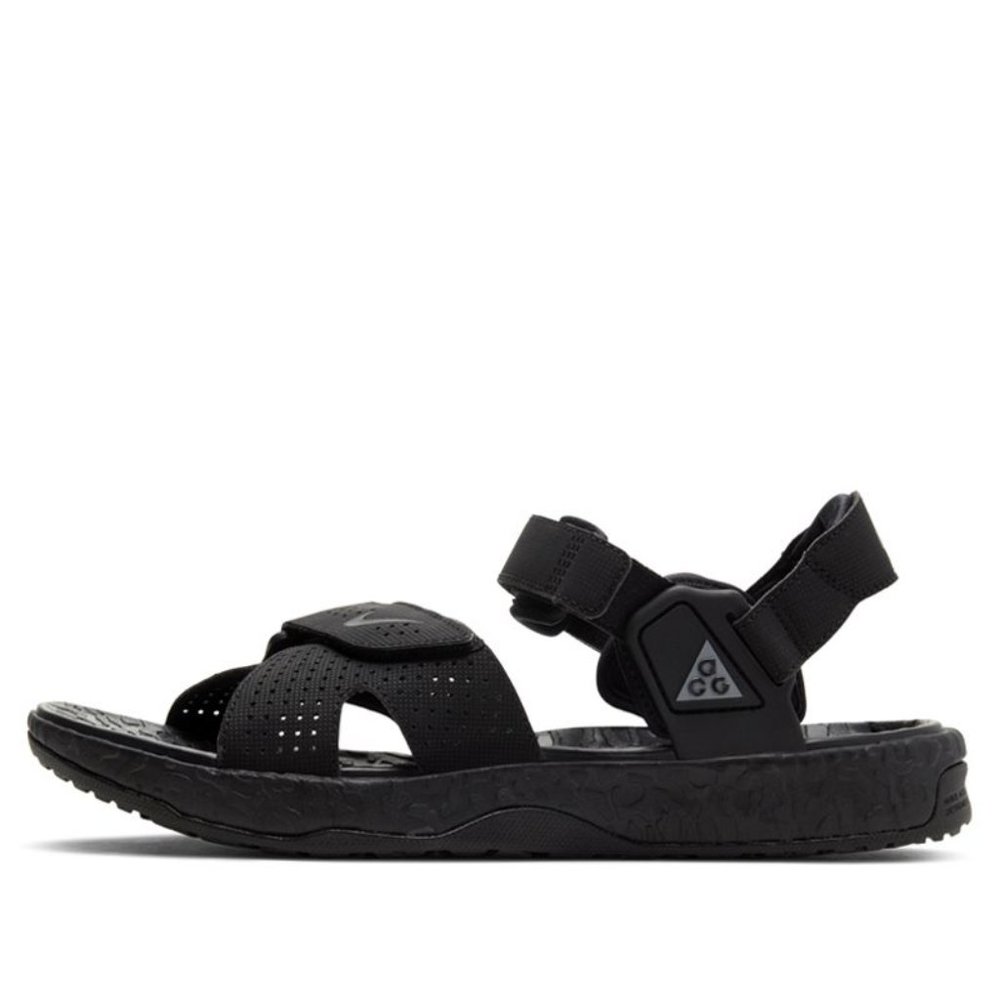 Nike ACG Air Deschutz 2020 Triple Black CT2890-005 Sz 6 Sandal Gladiator…